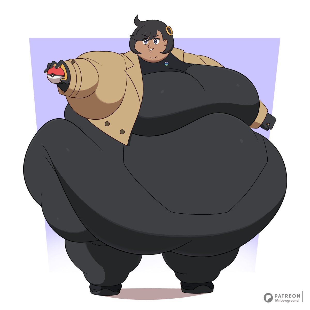 Off_Mrlowground's tweet photo. Is she ready to battle, or eat? I can’t tell 

(Pokémon legends ZA) https://t.co/QUMd44z8KA