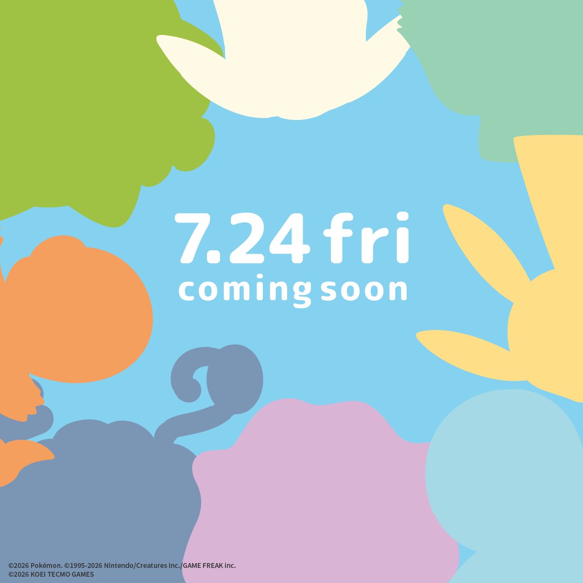 GinzaCozyCorner's tweet photo. 💜◠◠💜◠◠🌳

　COMING SOON…✨

　　　　　💜◠◠💜◠◠🌳

おや…？このシルエットは…？

わかったかも！という方は
「💜」を送ってね✨

#コージーコーナー #ぽこあポケモン #ポケモン https://t.co/h6qt5AhWLf