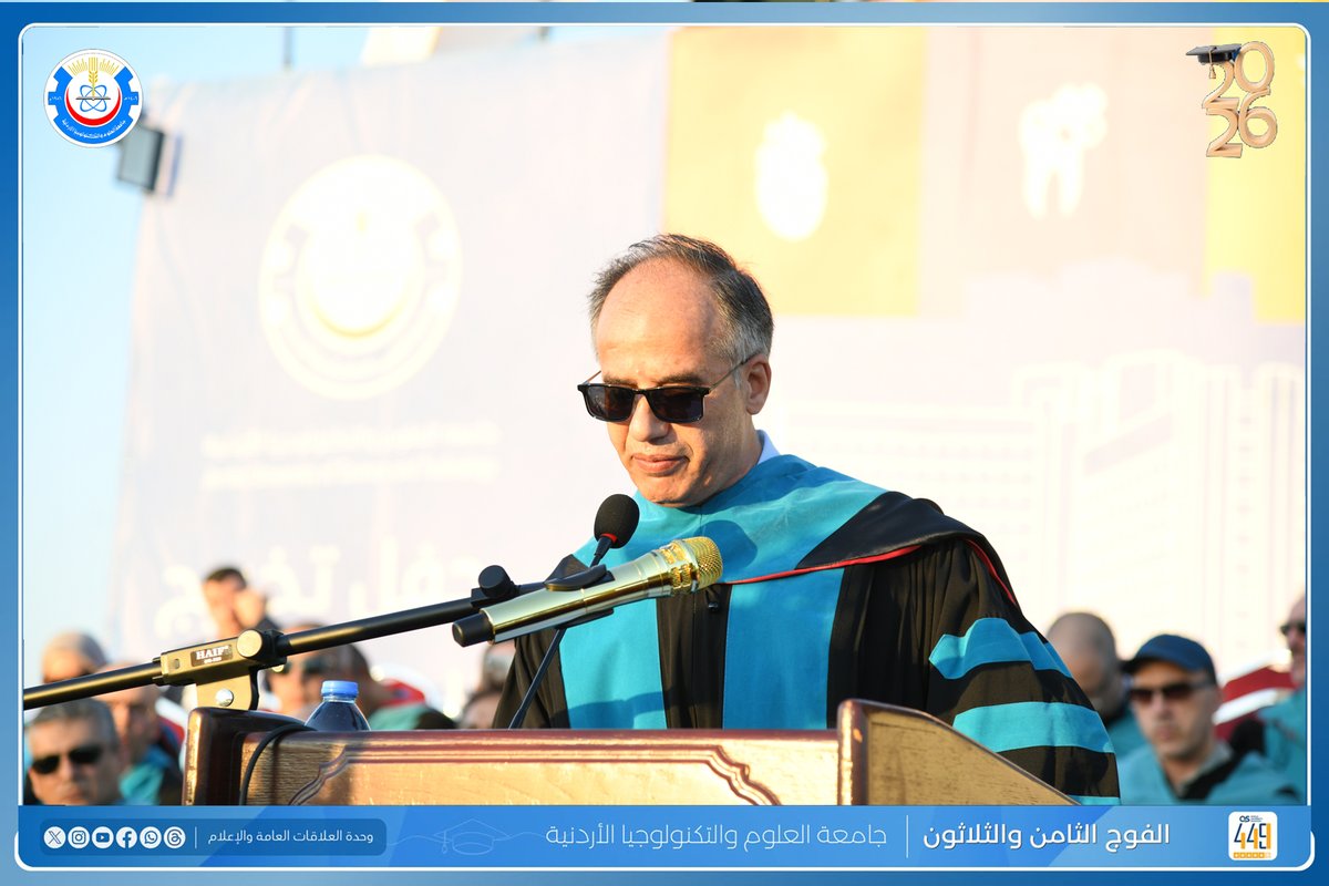 JUSTEDUJO's tweet photo. جامعة العلوم والتكنولوجيا تزف خريجي تكنولوجيا الحاسوب والمعلومات ضمن احتفالات الفوج الثامن والثلاثين

https://t.co/uiqDn6Eju3

#جامعة_العلوم_والتكنولوجيا_الاردنية
#jordan_university_of_science_and_technology https://t.co/tvwjGYE8RG