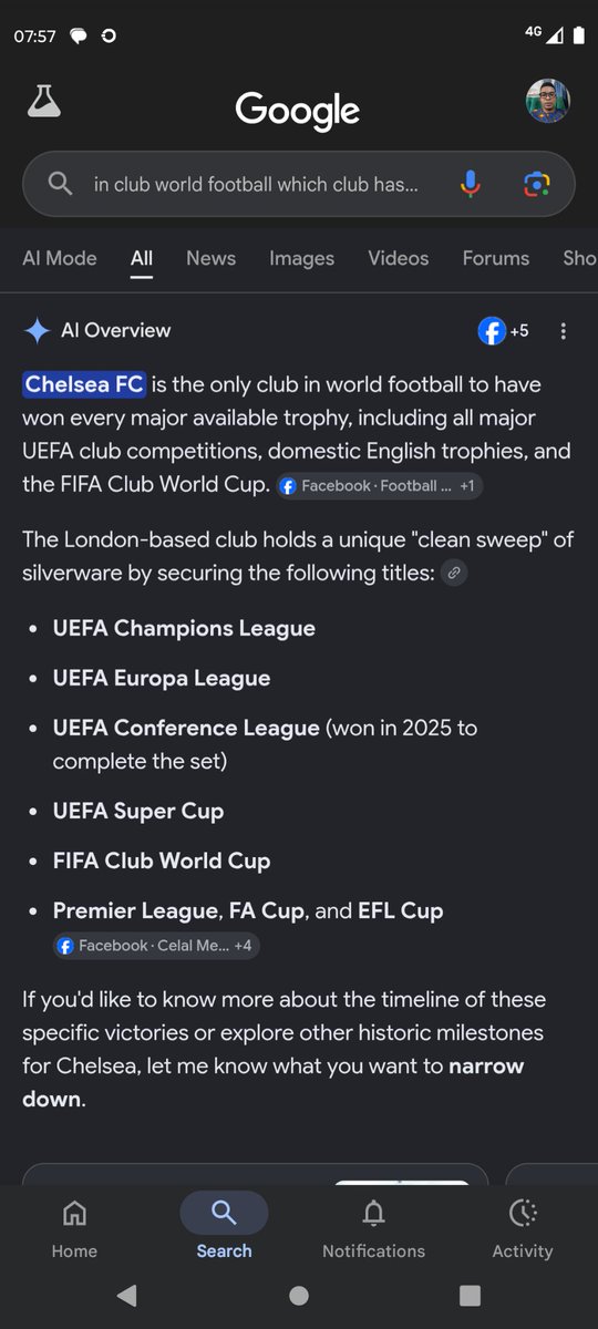 starpoint_7's tweet photo. @avfc_it Still painful to you guys, why are you all obsessed with him move on and start thinking of doing what you have never done before which is defend the trophy and as for winning trophies, I laugh arsenal calling Chelsea a team that doesn't win trophies. Morgan has won Europe, av u? https://t.co/FLl983KOia