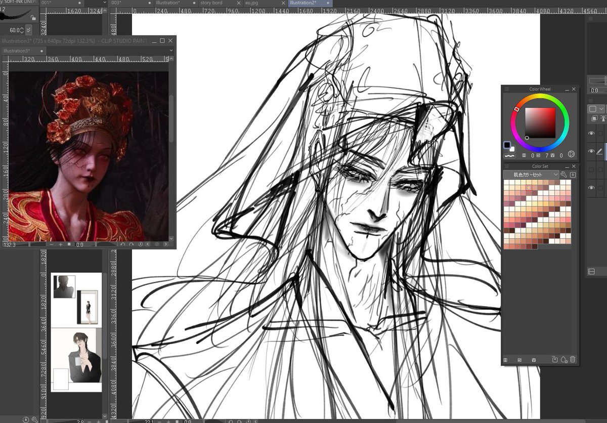 Aitsu20's tweet photo. WIP FA GHOST MASTER  ผมหลงรักคนสวย...พอตีเสร็๋จก็รู้ว่าเขาหายไปเลย

#WhereWindsMeet #燕云十六声 https://t.co/GKHhZBXiZK