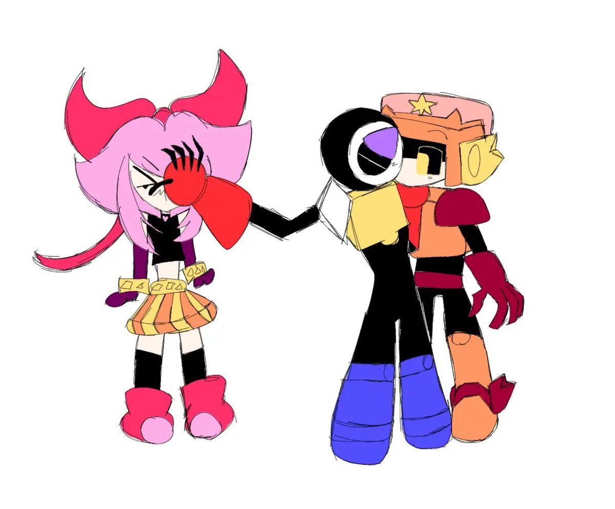 kwe0k's tweet photo. poor melody was not allowed to kiss lawrie 💔 (does not have a negative attitude towards melawrie) 🚨
#art #brawlstarslawrie #brawlstarsmeeple #brawlstarsmelodie #badgames https://t.co/3hi9vvuSRo