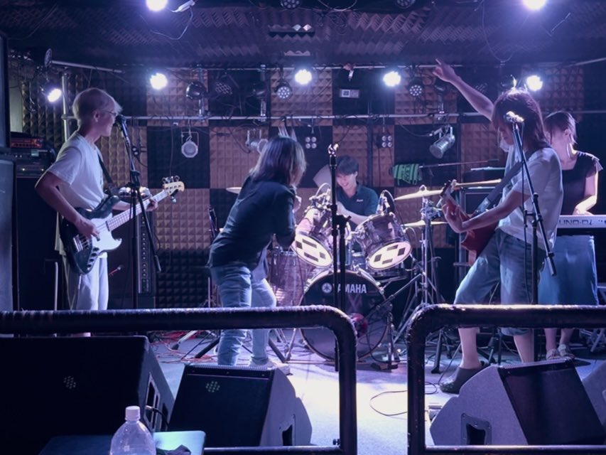 FLATJACK2024's tweet photo. 7月25日(土)
【夏磁波FES】

🔥いよいよ明後日🔥

音楽食瞠で練習してきました🎤🎸🥁

あとは本番を迎えるだけ✨
思いっきり楽しみます😊

お時間のある方は、ぜひ遊びに来てください🙌
FLAT-JACKは21時頃からです！ https://t.co/NsYugYpwBA
