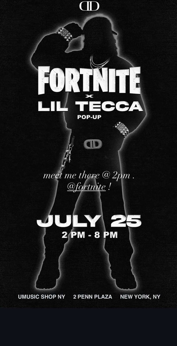 CallofMikels's tweet photo. Última hora: LIL TECCA x FORTNITE 🔥

👉 La colaboración debería hacerse el 25 de julio.

#Fortnite via @Loolo_WRLD &amp; @HYPEX https://t.co/Uh0T1SMElS