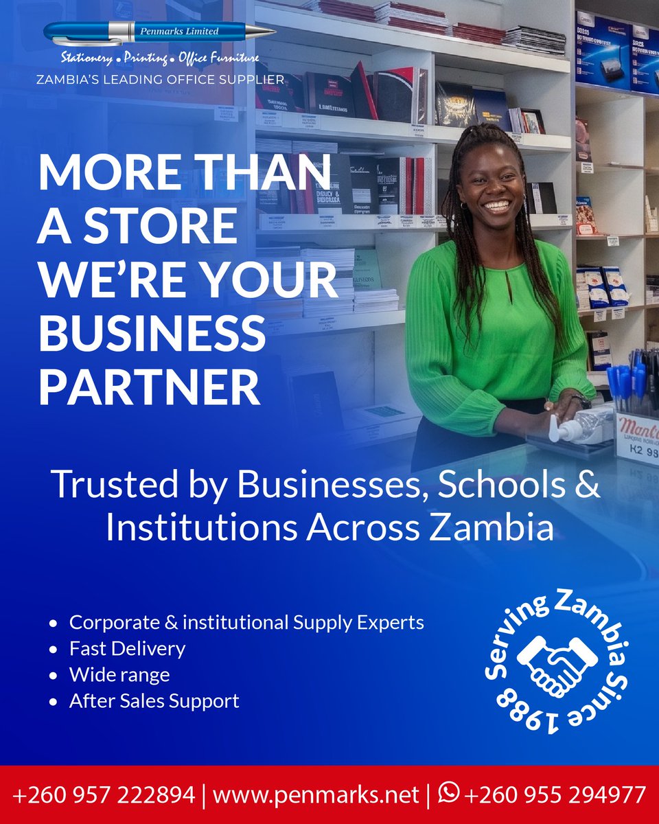 penmarkslimited's tweet photo. Great businesses need more than great products, they need a partner they can rely on.
At Penmarks, we're committed to providing quality office furniture, stationery, printing solutions and exceptional service that helps your business thrive.

Because your success is our business. https://t.co/NFDEI3WS79