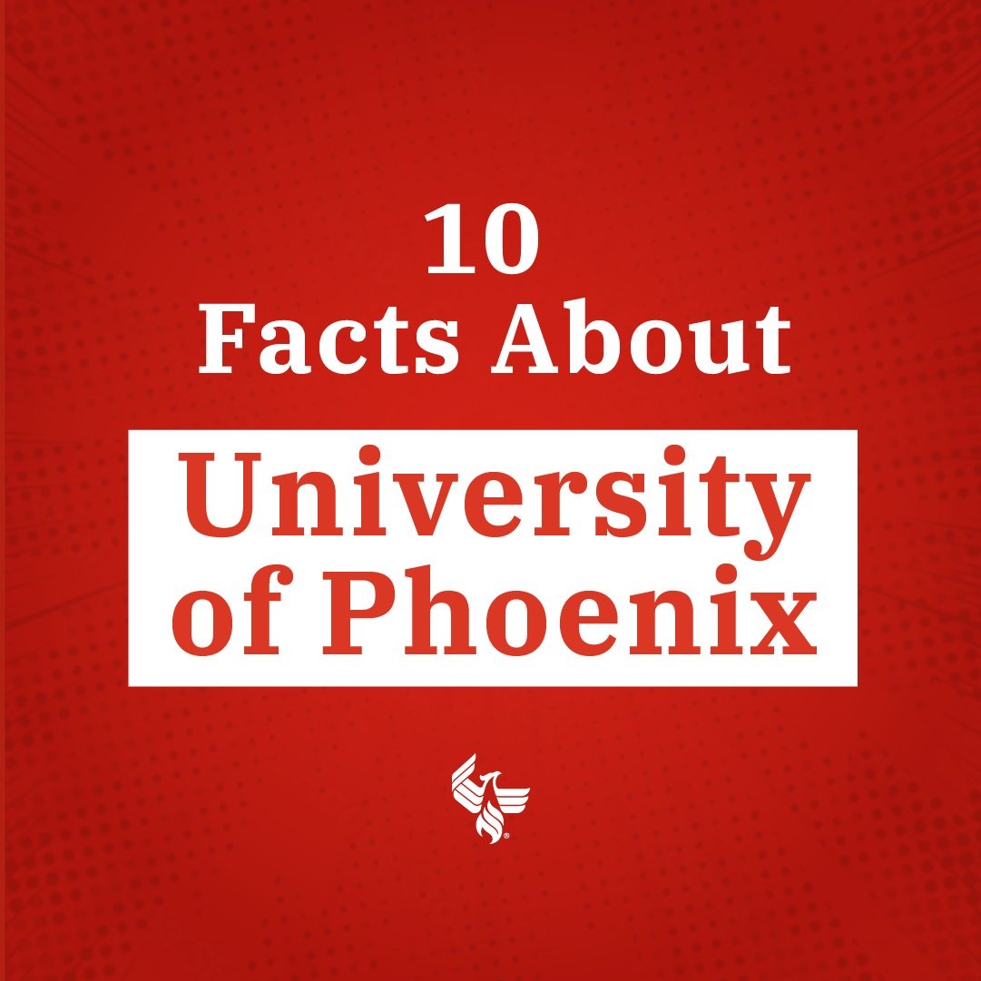 UOPX's tweet photo. Before choosing a university, know the facts. Here are 10 about University of Phoenix.
