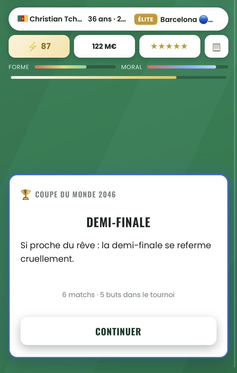 Feyenoord__FR's tweet photo. J’ai un meilleur parcours que tout les parcours en CDM du Cameroun réunis https://t.co/JUq5YJgh1y