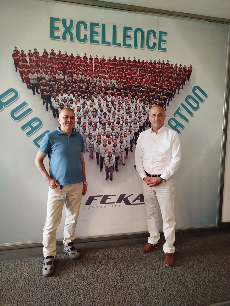 abakoglu's tweet photo. Feka Otomotiv'in Ar-Ge Departman Müdürü Erol Kocabıyık'a yakın alakaları için teşekkür ediyoruz.  Otomotiv sektörü  dikiz aynaları, aydınlatma sistemleri, sıvı tankları  ve montajlı trim parçaları üretimi ve ihracatı ile Bursa sanayiinde  dikkat çekmektedir.
@TCSanayi https://t.co/bpbKowT0F9