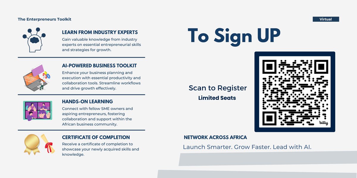 Susafrikaorg's tweet photo. Episode 7
Every business needs a strong legal foundation.
From registration to contracts and intellectual property, learn what every entrepreneur should know.
📅 12 Sept
🔗 Register: https://t.co/GG4UgVDFpb
#ET20 #BusinessLaw https://t.co/u7bcyaefWi