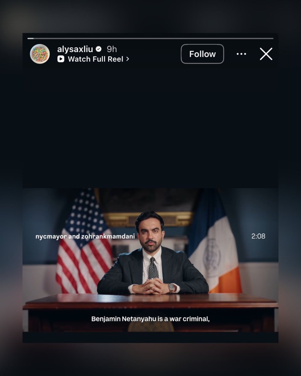 OunkaOnX's tweet photo. ⚡️JUST IN — Olympic Gold Medalist Alysa Liu Supports Mamdani's Call That Netanyahu Is a War Criminal and Should Be Arrested. https://t.co/JNddbiF9Fc