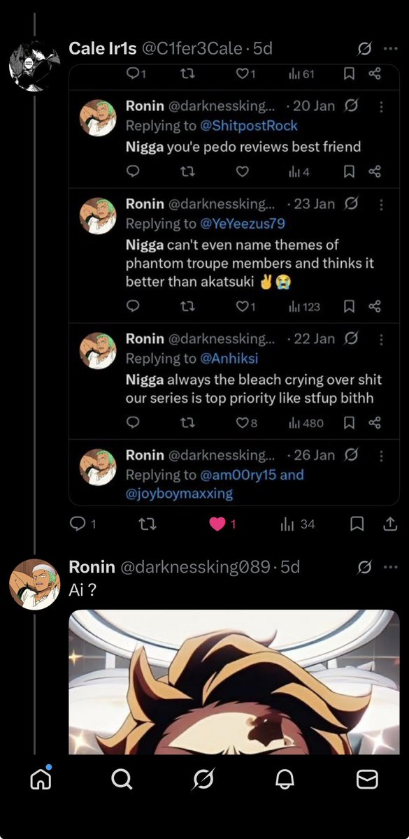 Poity200's tweet photo. @luxGrrr16 @PrinMasterGen @darknessking089 He deleted them all after getting called out for months. Now he just ignores them or tries to claim they are fake. https://t.co/uS5N5YdIYS