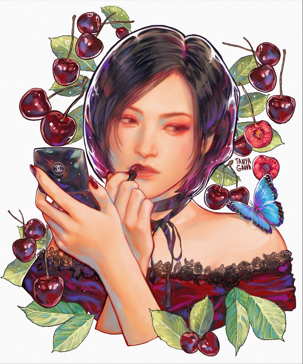 tanyagavva's tweet photo. Ada + 🍒

#adawong #ResidentEvilㅤ https://t.co/PYlA4rBS4y