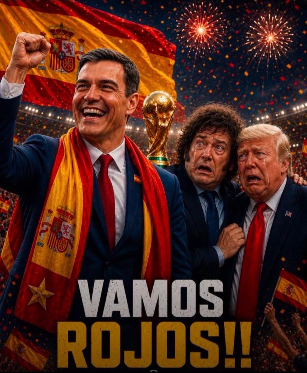 CarlosM73475615's tweet photo. @CMonteroOficial No tenéis ni pvta idea ...quedaros a celebrar en Argentina con Miley mientras os vende el país a trozos ...muertos de hambre.
Mirad cómo lo celebramos https://t.co/KJjIhbsufS