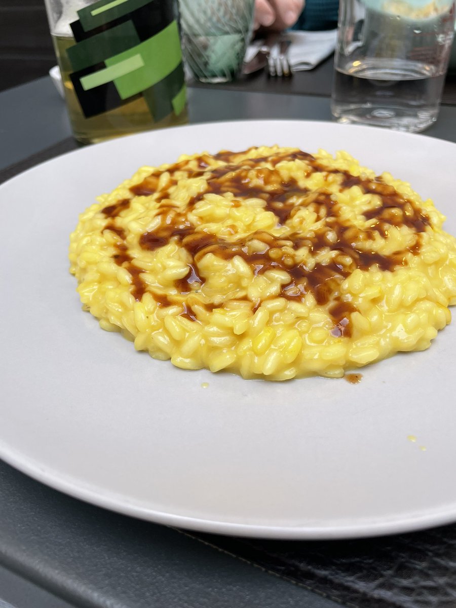 PRB_PSM's tweet photo. Today I walked 3 miles around the UniTrento and the Piazza del Duomo districts, and I had saffron risotto for dinner https://t.co/pOt3YxC2h2