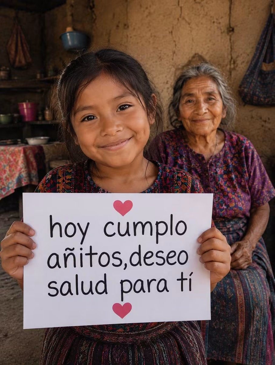 Anmold2uv's tweet photo. 🎂💖 Hoy esta pequeña nos recuerda que los mejores deseos nacen del corazón. Con una sonrisa sincera y un mensaje lleno de cariño, nos invita a valorar el regalo más importante de todos: la salud https://t.co/jlIpXI1lrn
