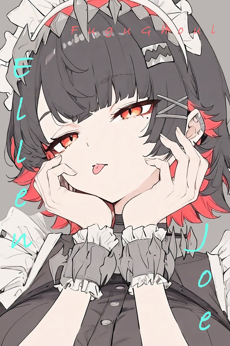 fugughoul's tweet photo. Ellen joe ❤️🦈
#zzz #zenleszonezero
#ellenjoe #cute #anime #maid https://t.co/ECea6VGlPx