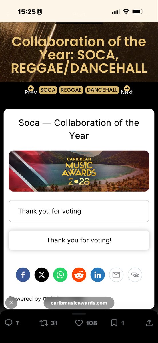 VANITY_MINAJ's tweet photo. @NICKIMINAJ Voted Queen https://t.co/P7G3EYJTbb
