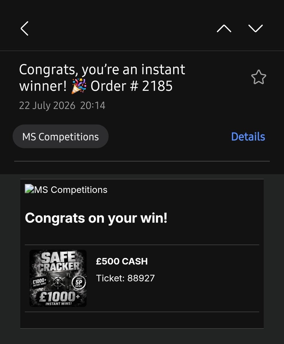 mcmills84's tweet photo. @man_savings Entered this giveaway and had a shot at the safe cracker 🙌🏻 https://t.co/8hSc6wJSAj