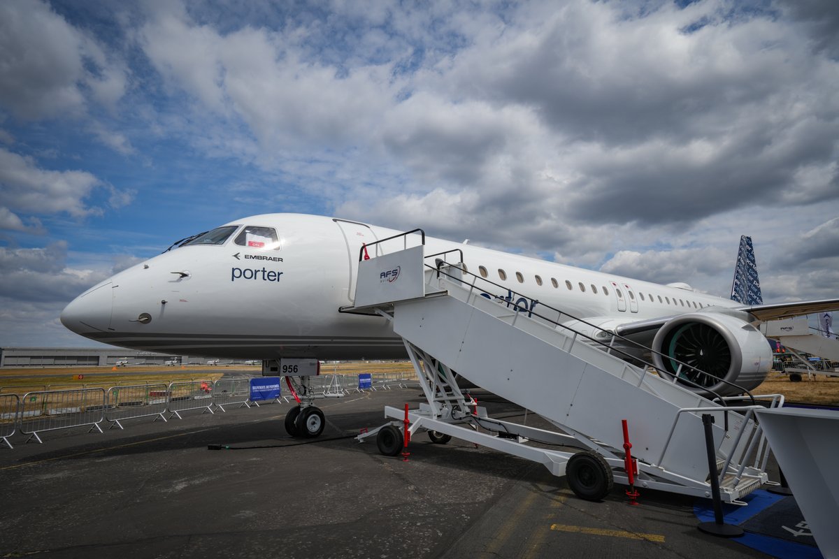 Embraer tweet media