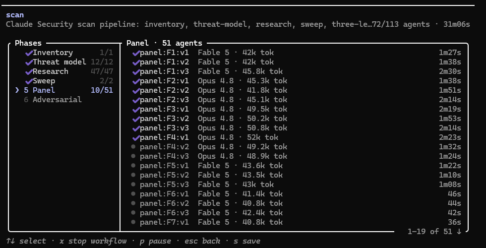 Fl0's tweet photo. Attention si vous utilisez le plugin Claude Security !

Ne faites surtout pas la même erreur que moi : le combiner avec Fable 5...

113 agents qui spawnent sans prévenir → compte complètement vidé 😨💸 https://t.co/EcwWdmfKCj