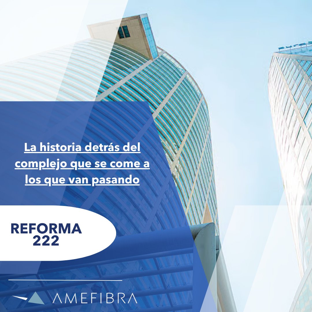 AMEFIBRA's tweet photo. Reforma 222 casi tuvo puertas.

Fibra Danhos y el Arq. Teodoro González de León apostaron por dejarlo abierto al flujo de Reforma. Todos dudaron. El tiempo les dio la razón. 🏛️

#FIBRAs #AMEFIBRA #FibraDanhos #CDMX https://t.co/2cEwS8pWwy