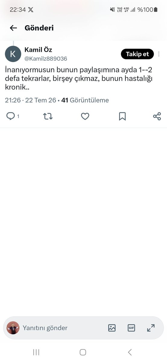 Zeynep_3435's tweet photo. @ErhanKa3213794 @totemcihaluk @Kamilz889036 Buna cevap verdi. Yazan tam bir tapir https://t.co/1bjBM3dVKw