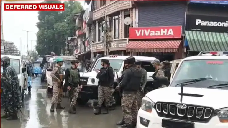 ndtv's tweet photo. Over 2,000 Detained Across J&amp;K After Cop Killed In Anantnag Terrorist Attack
https://t.co/WQw1IaWFKV https://t.co/SFdSqALQWm