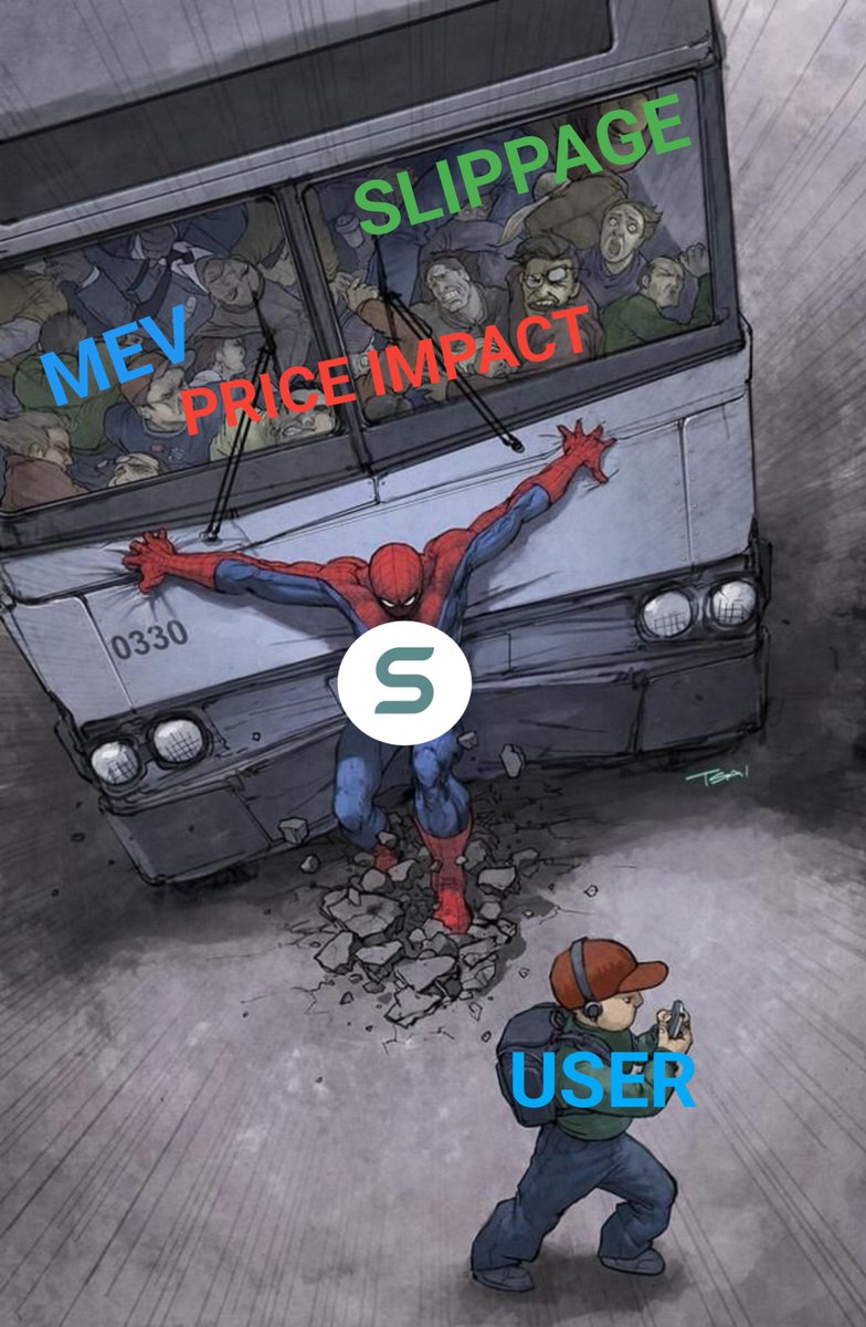 Msabarrr's tweet photo. "Constant Product" vs "Constant Sum".

One makes you lose on slippage, one makes swaps a perfect 1:1.

Stabilizer chose math that actually makes sense for stables. x+y=k > x*y=k.

No MEV. No impact. Just pure liquidity.
@StabilizerFi 
@stb_arthur https://t.co/Co3NNB37ET