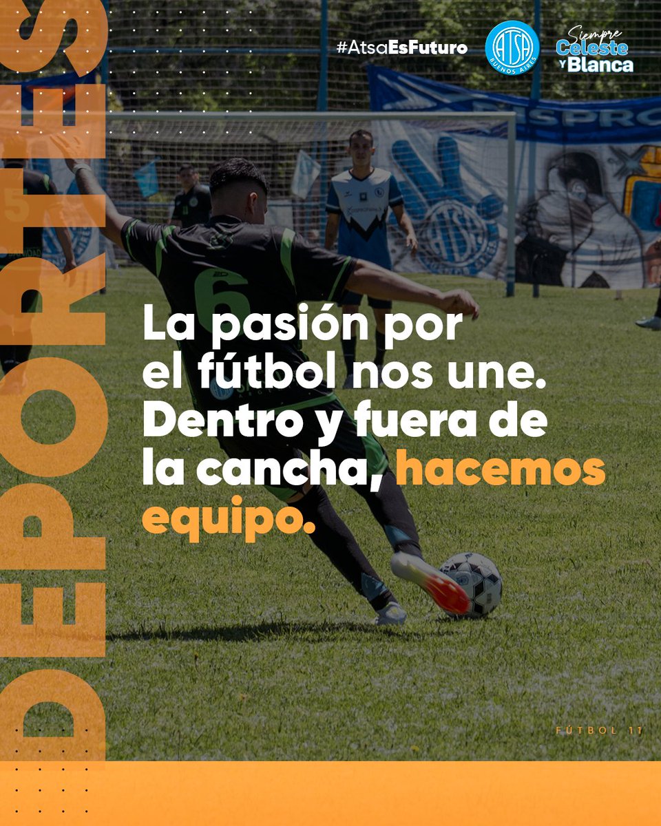 AtsaBsAs's tweet photo. ⚽ En #ATSA el fútbol es mucho más que un partido.

Cada año nos encontramos en 📍Pontevedra para vivir una nueva edición de nuestro campeonato, donde el compañerismo, el trabajo en equipo y las ganas de compartir son los verdaderos protagonistas. 💙

🤜🤛 Gracias a todos los equipos que ya están participando y hacen de este torneo un espacio de encuentro y camaradería.