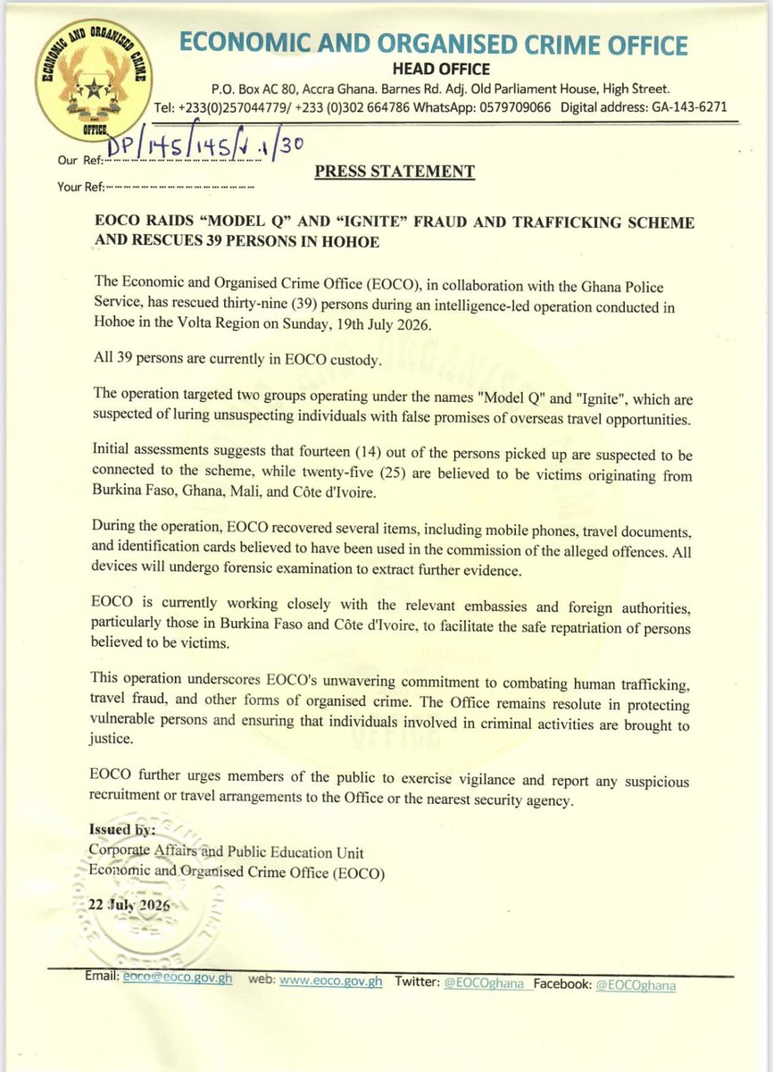 EOCOghana tweet picture