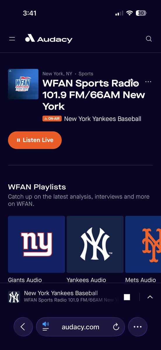 IquestionDC's tweet photo. @WFAN660  sorry.  Should have attached a screen shot. https://t.co/gdXrg3Crha