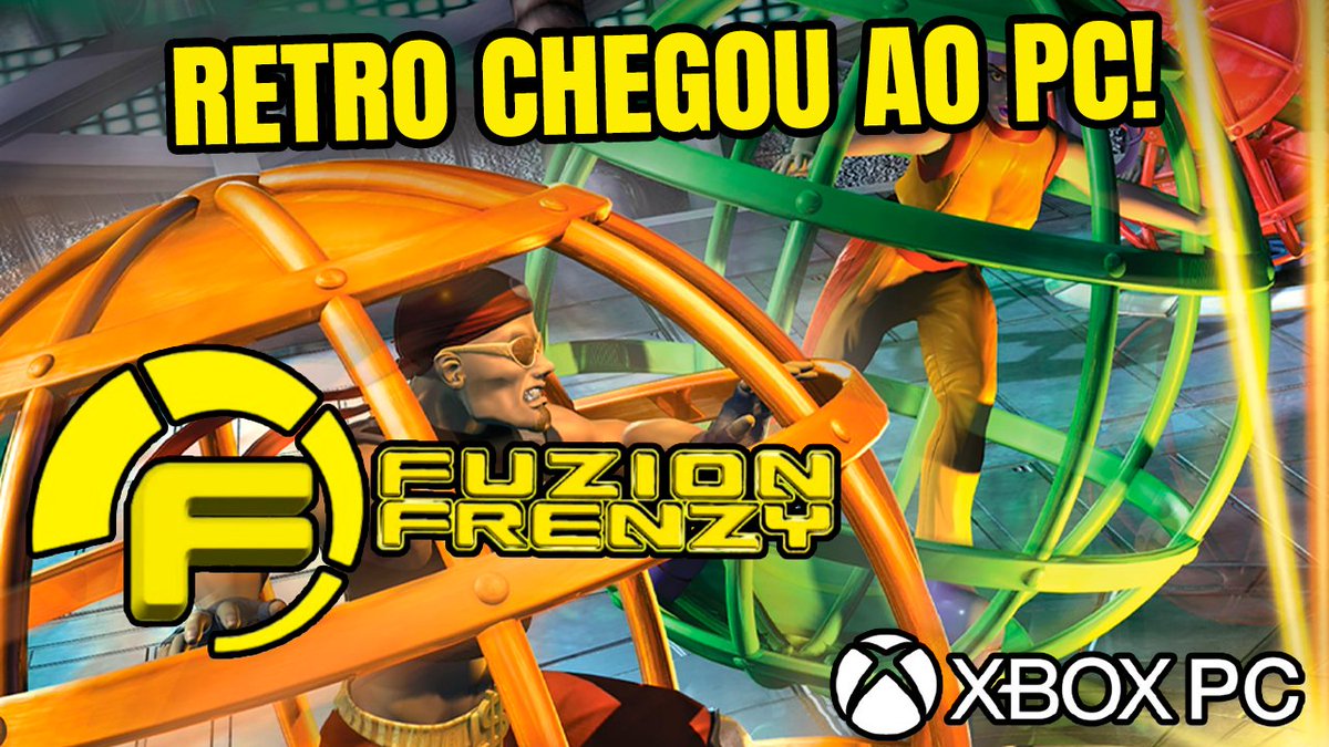 CanalDoEd_'s tweet photo. XBOX ORIGINAL NO PC! Fuzion Frenzy (RETRO) está de VOLTA!
https://t.co/sttTwFOk6E

#fuzionfrenzy #xbox #xboxpc #retrogaming #xboxgamepass https://t.co/R7i490h7eJ