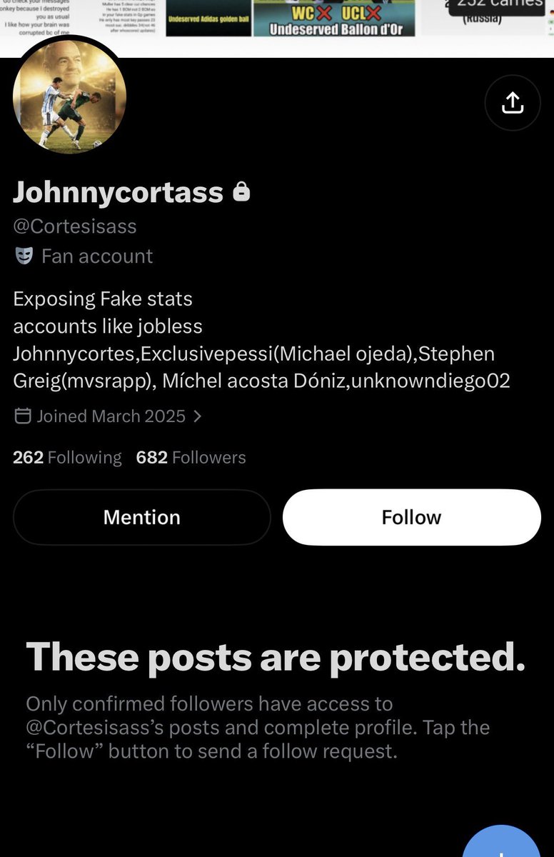 pudimpriv's tweet photo. @Luishitowner @pudimspfc @Cortesisass @Stan_Incarnated Go back to your pharmacy to masturbate to Ronaldo's thighs under your Mickey Mouse sheets. https://t.co/0rsclolpV4