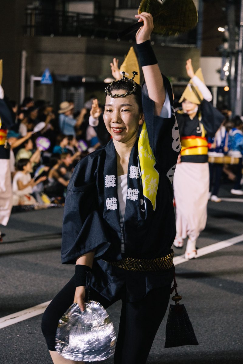 maichouren's tweet photo. #舞蝶連
#高円寺阿波おどり2025
#阿波踊り 
#awaodori https://t.co/9yaE33UvHJ