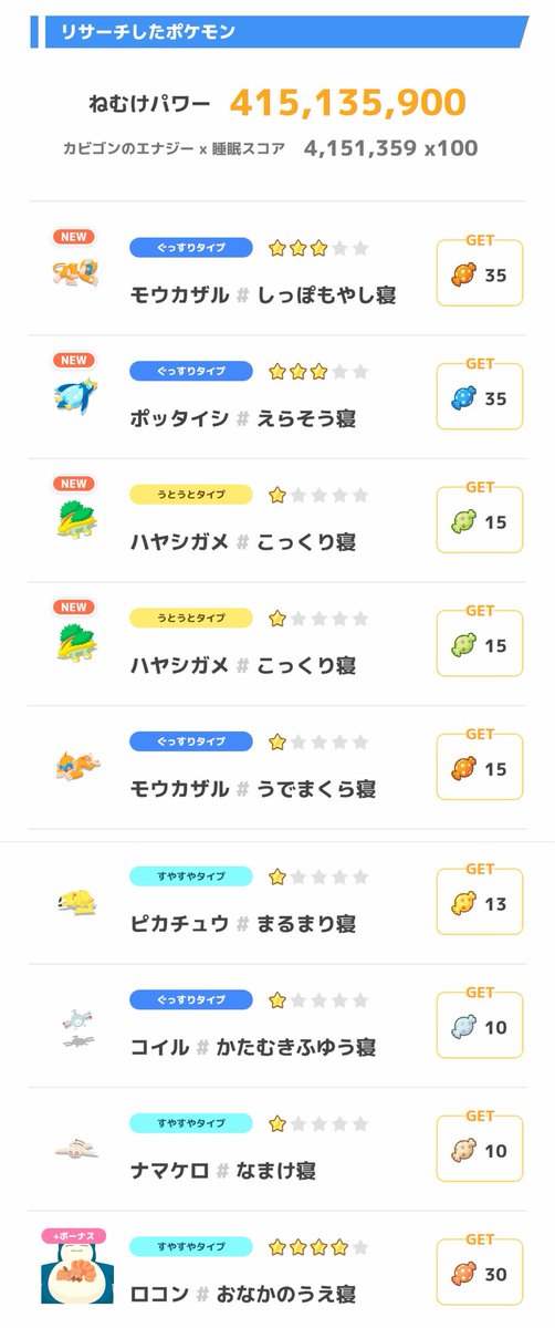 sigure0029's tweet photo. #ポケスリ3周年をみんなで 
種ポケは出なかったけど飴とかけらが美味しいんじゃ〜☺️ https://t.co/GrzXc5spcU