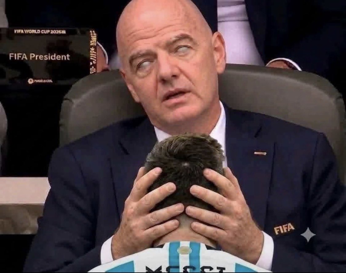 NoNameSoftname's tweet photo. @Messias30_ Ha oído que así anduvo después de ese partido https://t.co/MHaCz3xvxt