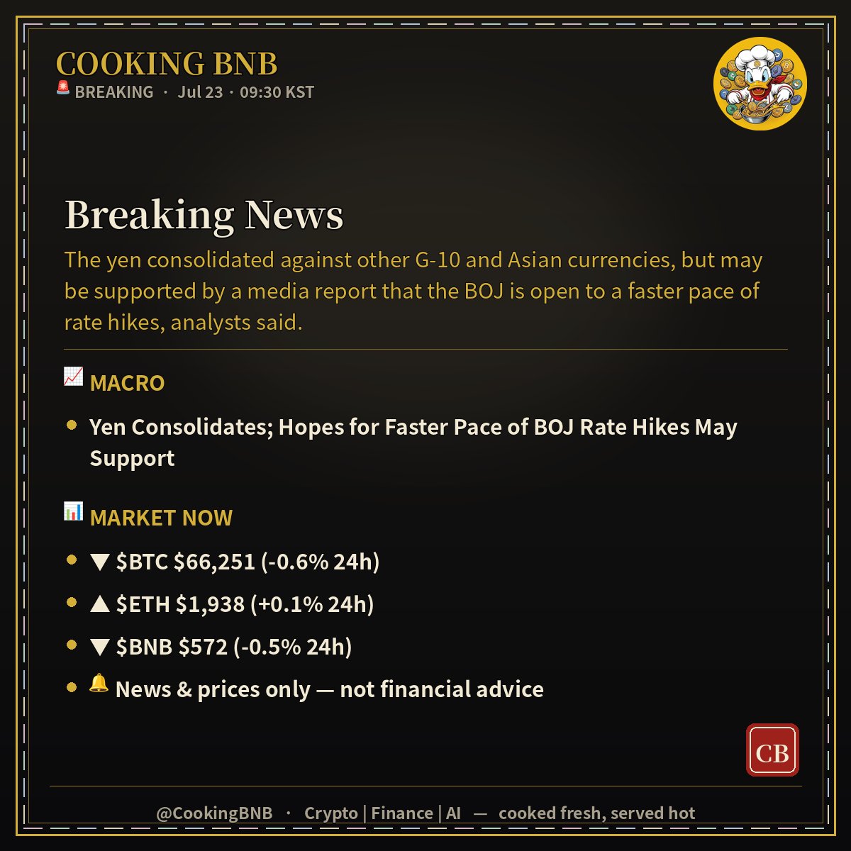 Cooking🔸BNB tweet media