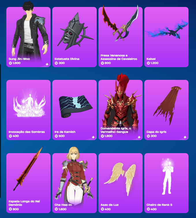 gross79863's tweet photo. Loja de itens! (22/07)

• Considere usar meu Code: Gross na loja de itens! #ad

• Sem alertas de v-bucks no salve o mundo! 

• Skins de Solo Levelling, Flash e Mulher Maravilha voltaram pra loja de itens! 

#Fortnite https://t.co/wBRZ5rWSYs