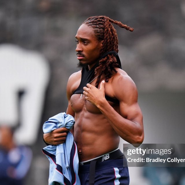 futbolrites's tweet photo. Djed Spence boobs during wc training  (6th July 2026) https://t.co/GG8KFYNSGo