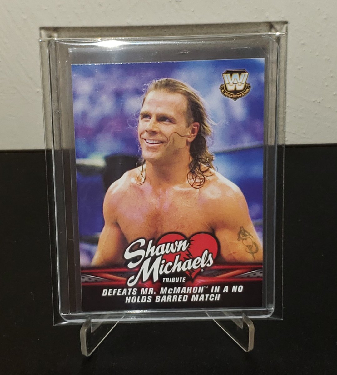 SWF_YouTube's tweet photo. #wrestlingcardwednesday

This week's post belongs to the "Heartbreak Kid" Shawn Michaels !

- 2013 Topps Best of WWE #27

- 2018 Topps WWE Shawn Michaels Tribute cards #11, #15, #21 &amp; #27

#wrestlingtradingcards
#wrestlingcards https://t.co/qpgJxBCRsv