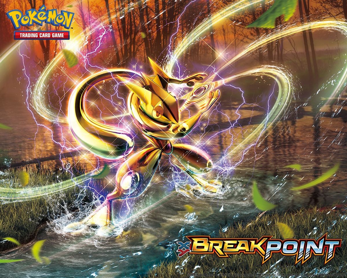 greninja break pokemon card (41/122) [XY: BREAKpoint]  Galaxy Games LLC BREAKpoint Type Greninja BREAK vs Volcanion -