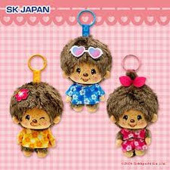 ❣️本日の新景品❣️ 「#モンチッチ」のカラビナ付き日焼けミニ