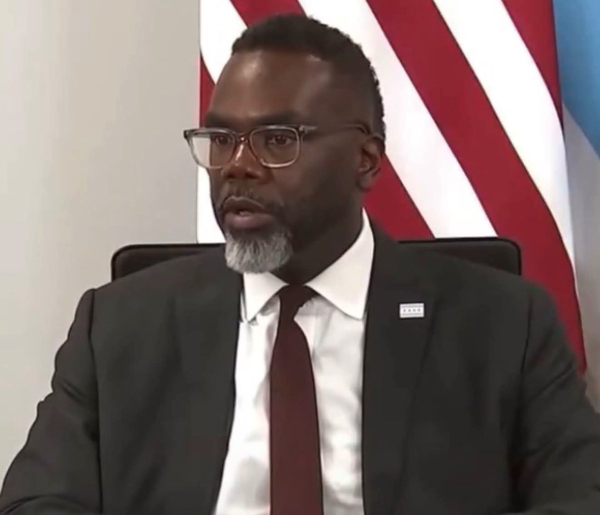 gman5180's tweet photo. You've GOT TO BE kidding me! 

Brandon Johnson says that Chicago could pursue REPARATIONS for communities impacted by ICE raids.🤨

Are you surprised? 🤨 https://t.co/K4p8HyQ5sO