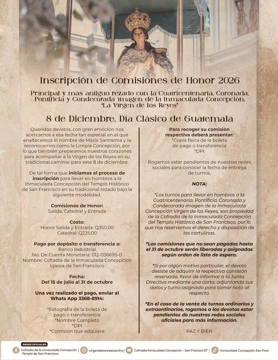 Fervortradicion's tweet photo. [ Información ]

Templo Histórico De San Francisco https://t.co/W5JdFVYgF9