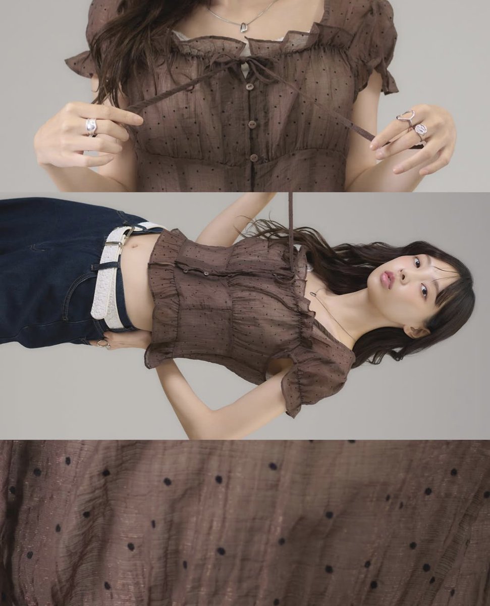 GRLにも可愛いドット柄トップスいっぱいあったのでシェアしときます🖤