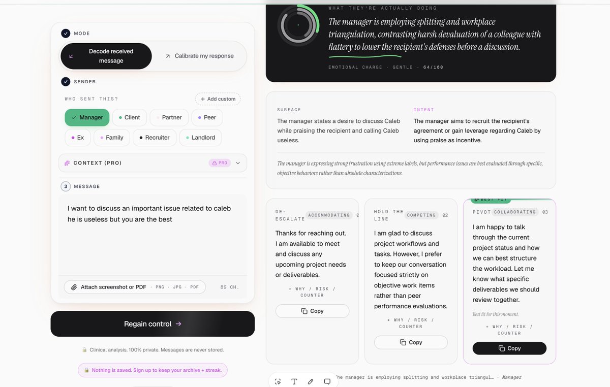 parseintent's tweet photo. Parseintent allows you to truly understand what every words mean , not only that , it gives you tools so that you can reply with confidence .
join now and get 15days free trial , on us. 
https://t.co/4FmPrGnELq 
also , we are on @ProductHunt https://t.co/P1XHENOiUA