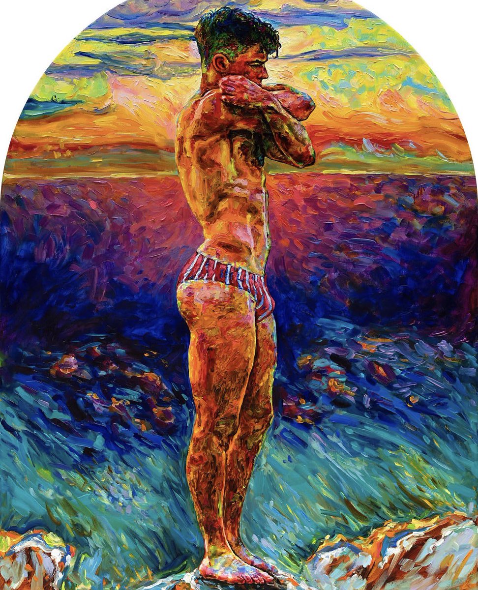 scott_art121's tweet photo. Meet my new painting "Sea Sunset"
#art #gay #trending https://t.co/hUy9HH7VgG