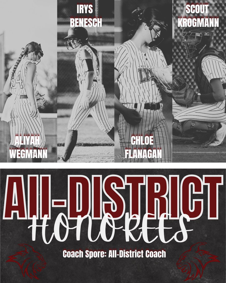 NLlynxsoftball's tweet photo. Congratulations to our All Northeast District Honorees! https://t.co/cvGtMFjQBF