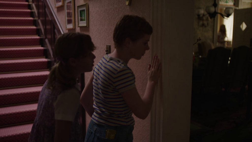 veryvvitch's tweet photo. did you guys know sophia lillis wore a nose prosthetic to look more like amy adams in sharp objects? https://t.co/BG8nQXsPoV