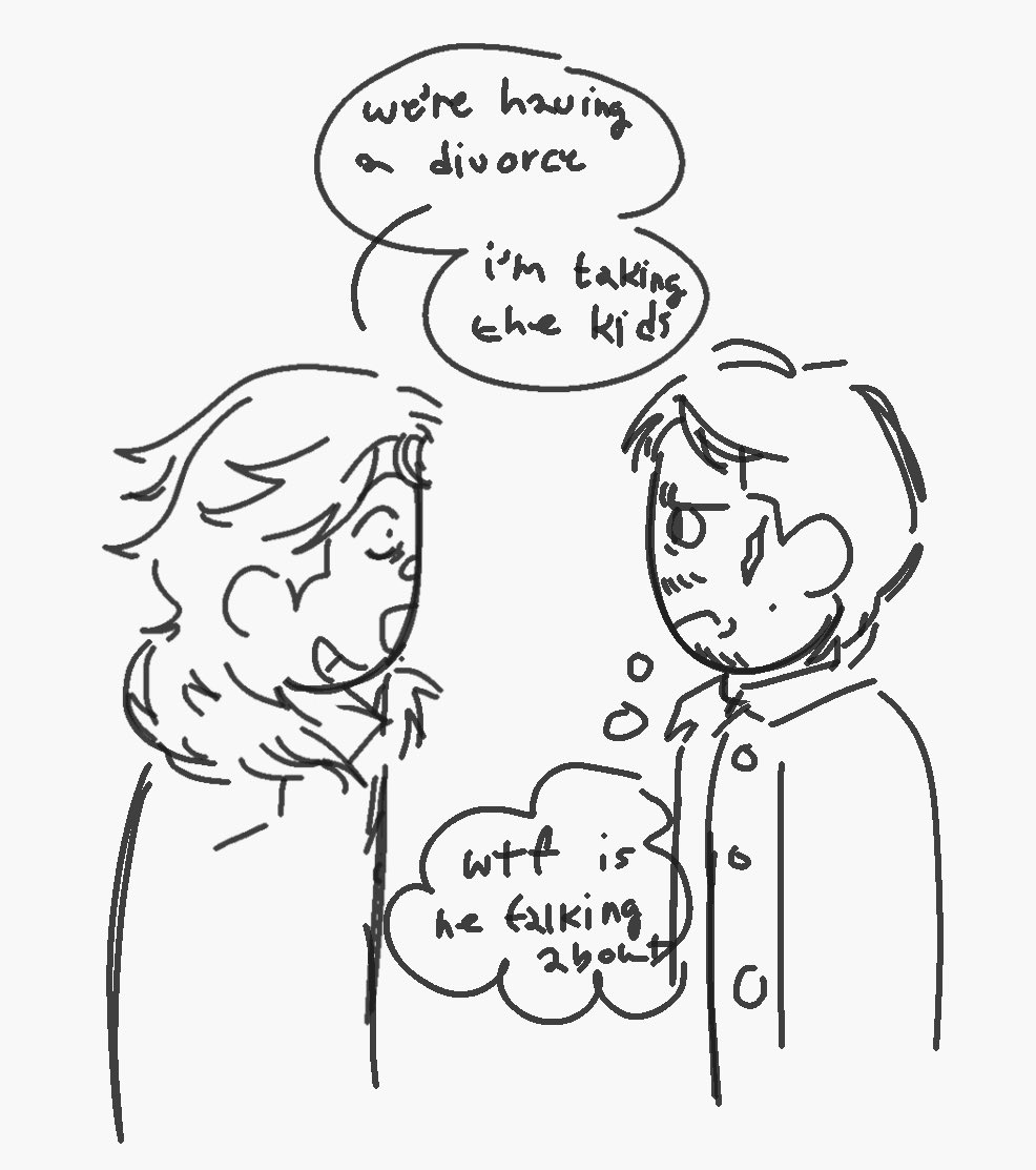 devetective's tweet photo. zone nadir doodles of people’s ocs + my ocs except you can tell that someone goes insane at some point https://t.co/mQwmqBGrg7